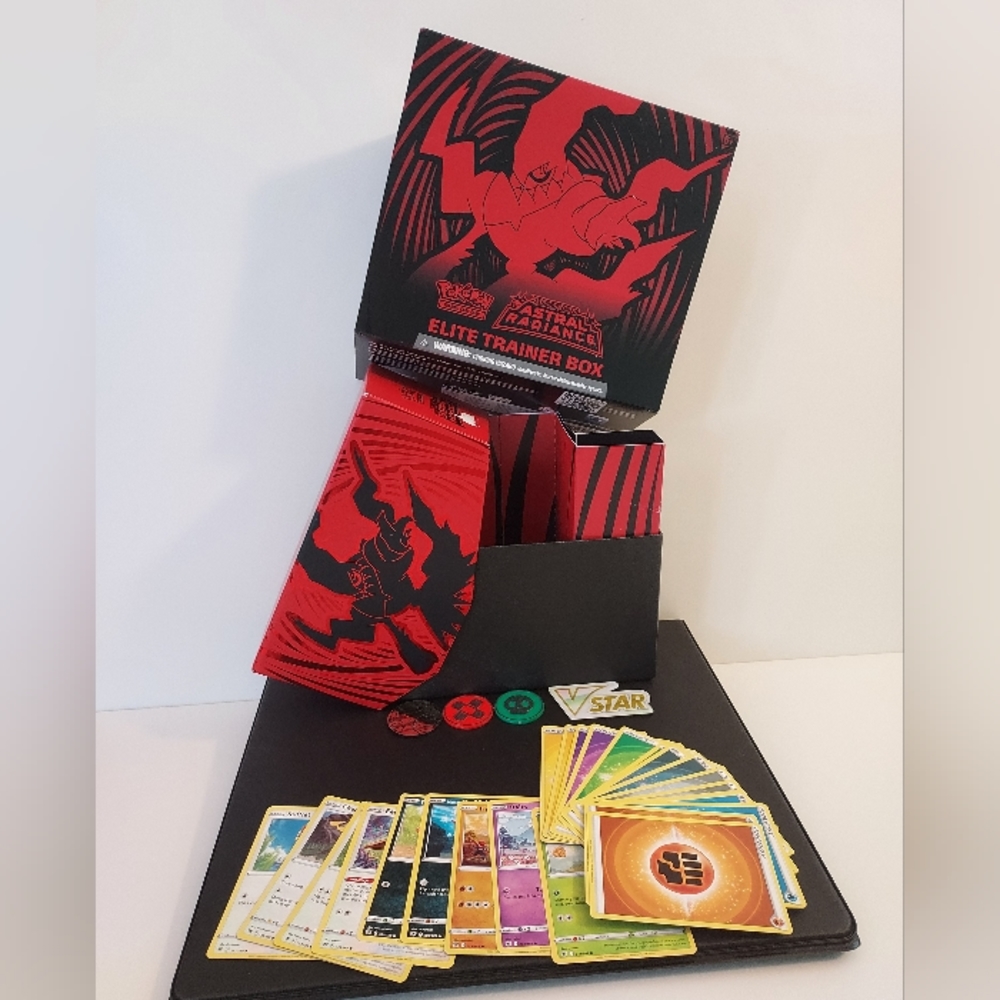 Incomplete Astral Radiance elite trainer box